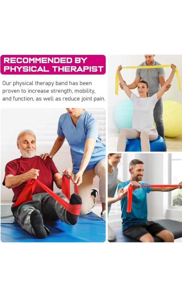 5 Pcs Professional Resistance Band: Strength, Pull-Ups, Pilates, Fitness